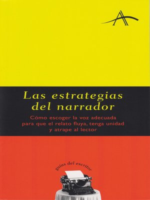 cover image of Las estrategias del narrador